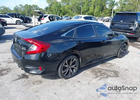 2020 Honda Civic Sport из США, поврежденный, VIN 2HGFC2F89LH571515